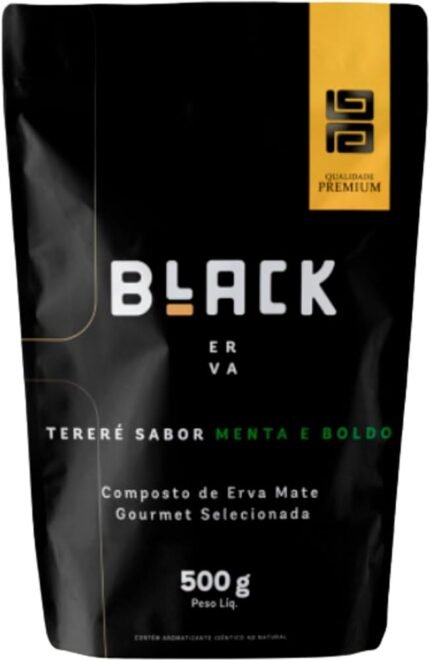 TERERÉ SABOR MENTA E BOLDO ERVA BLACK 500g